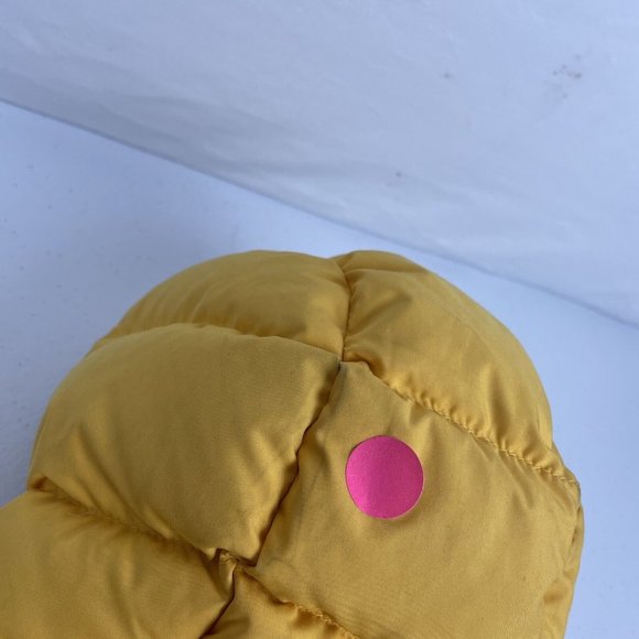 Ralph Lauren‎ Puffer Jacket Boys Size 12M Yellow Blue Vintage - Picture 7 of 13